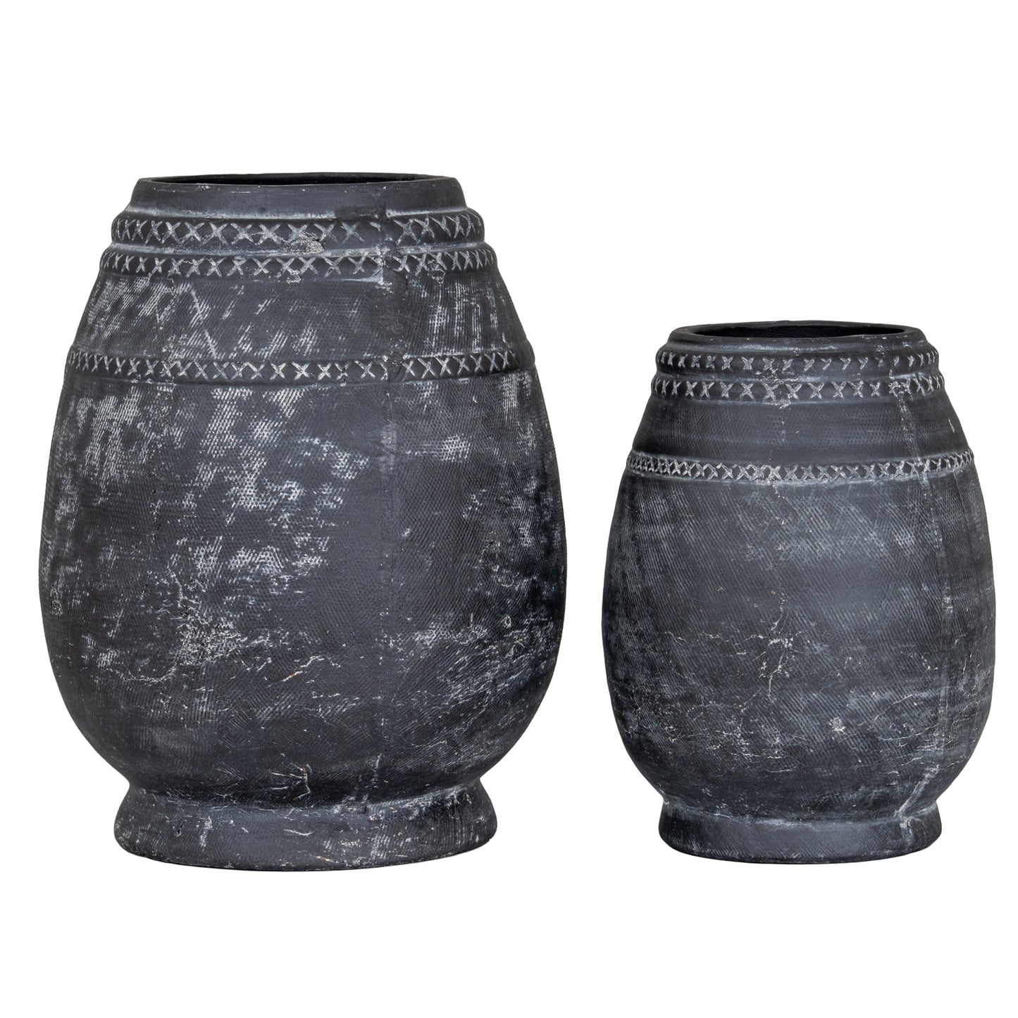 Etched Collection Textured Vase