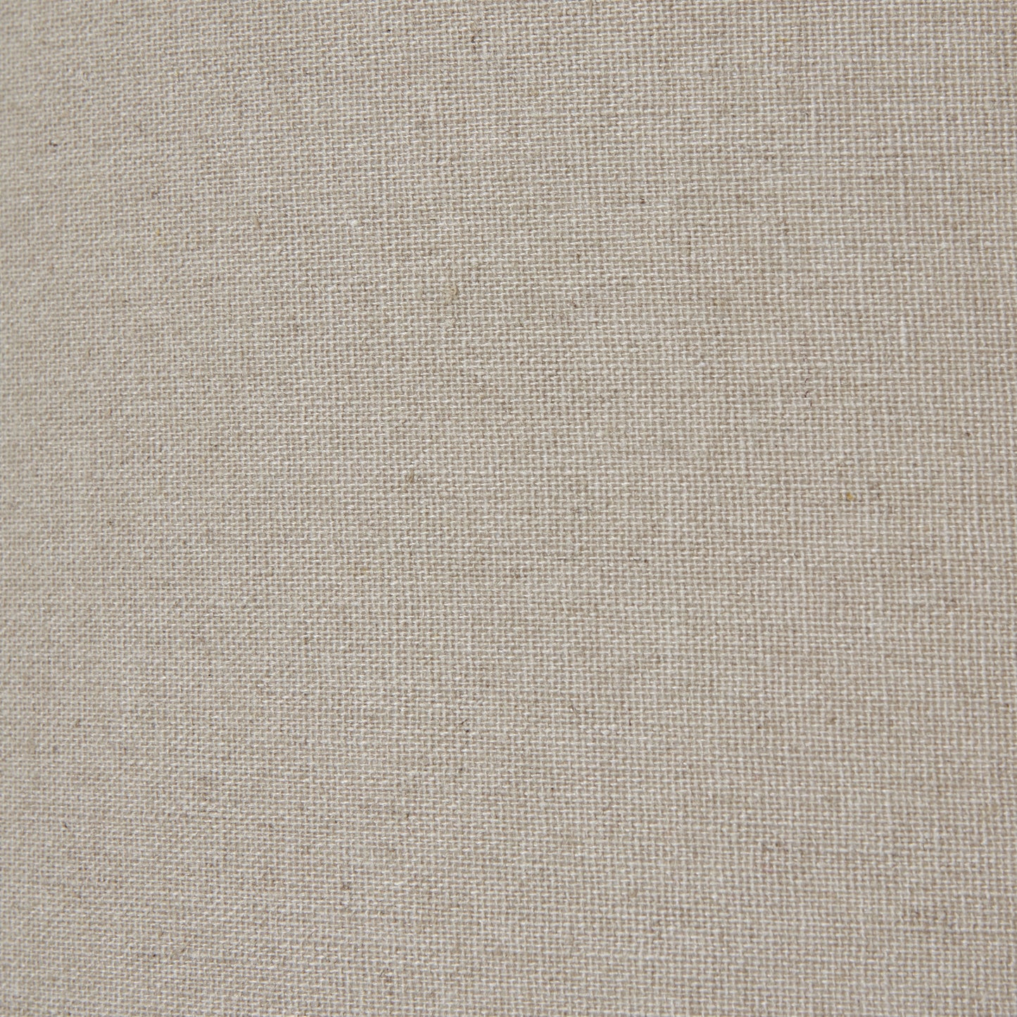 Squat White Beaded Ceramic Lamp With Linen Shade