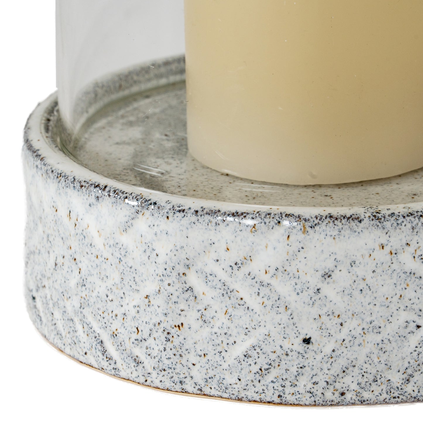 Sona Large Hurricane Lantern With Lid