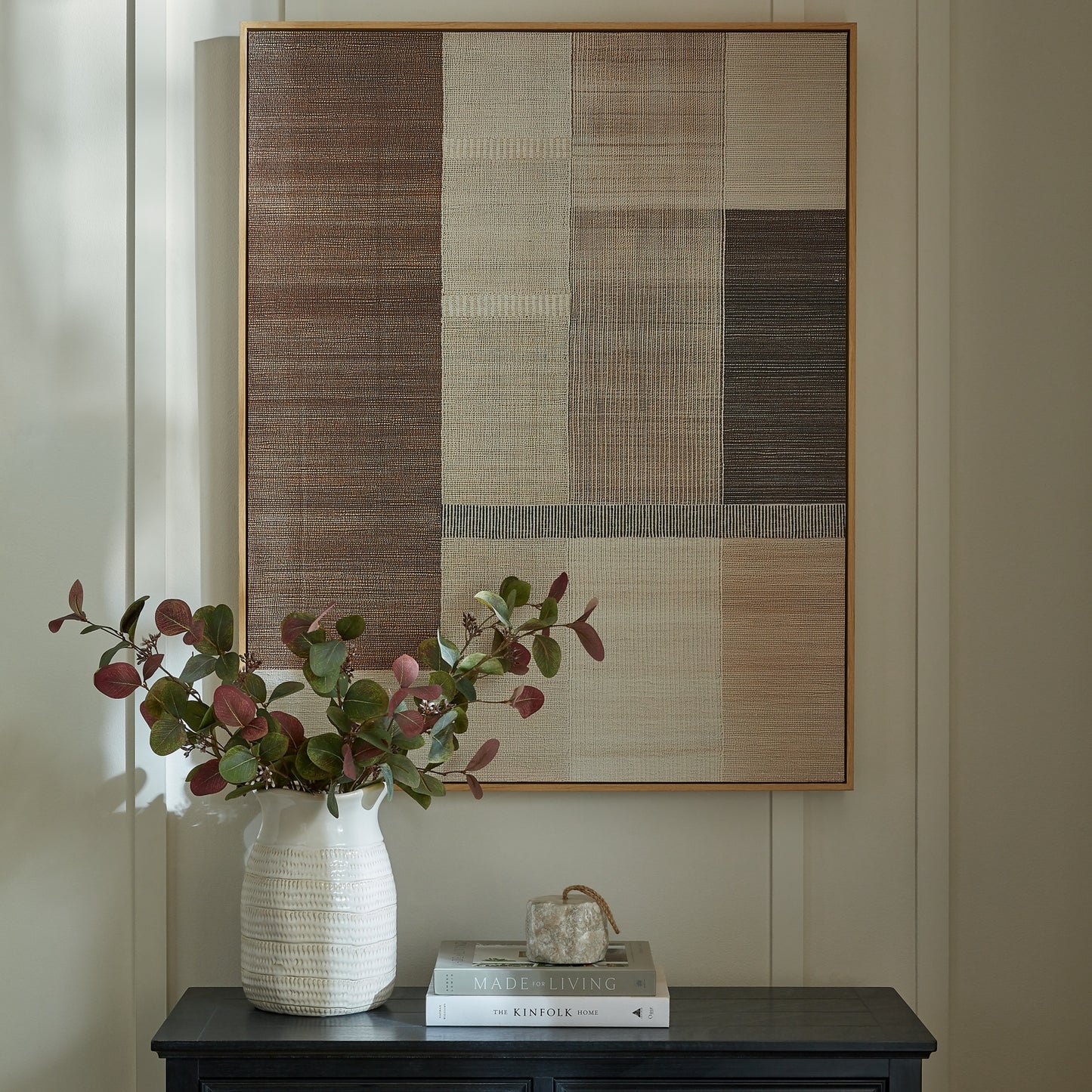 Ivora Hand Painted Canvas In Frame