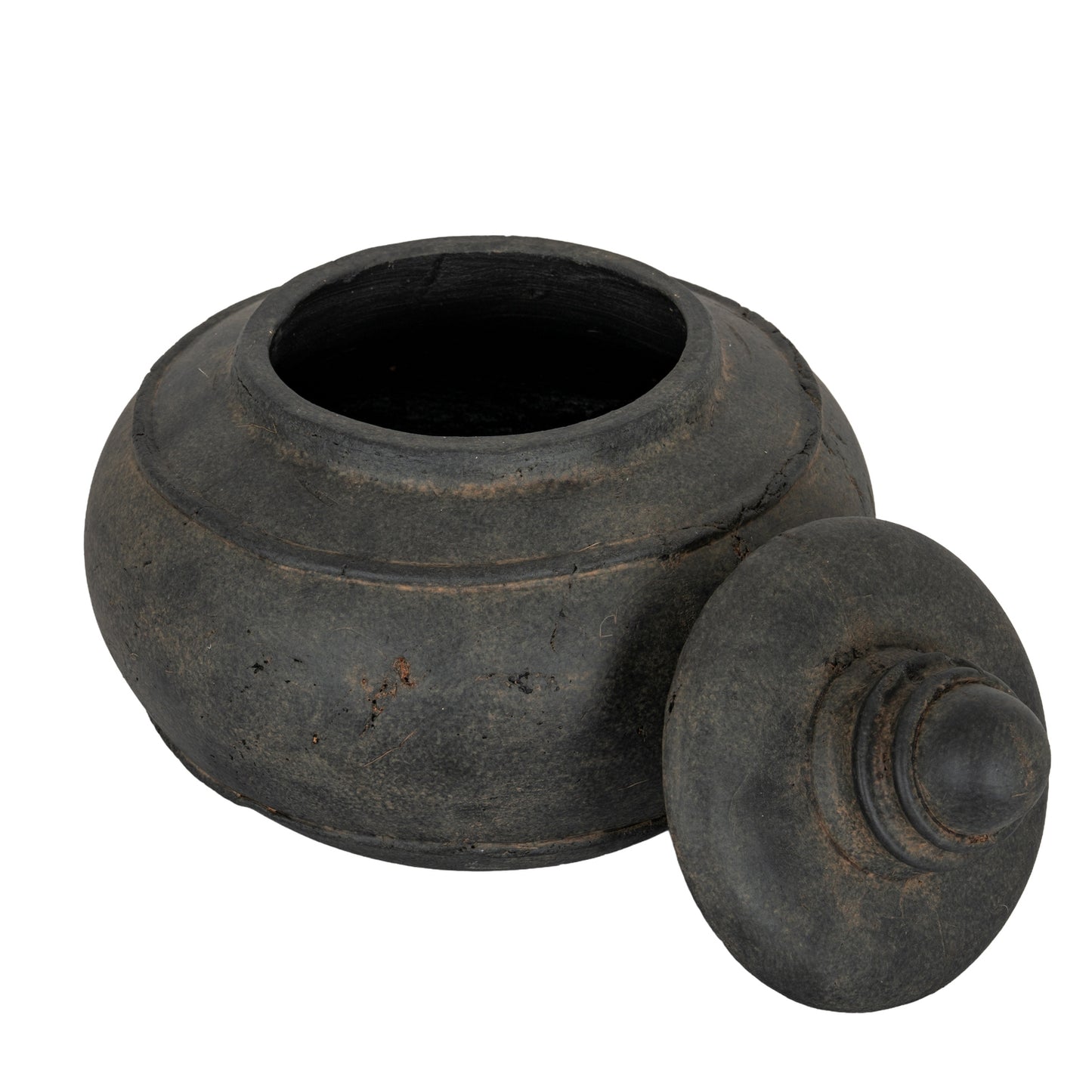 Dusk Large Lidded Pot