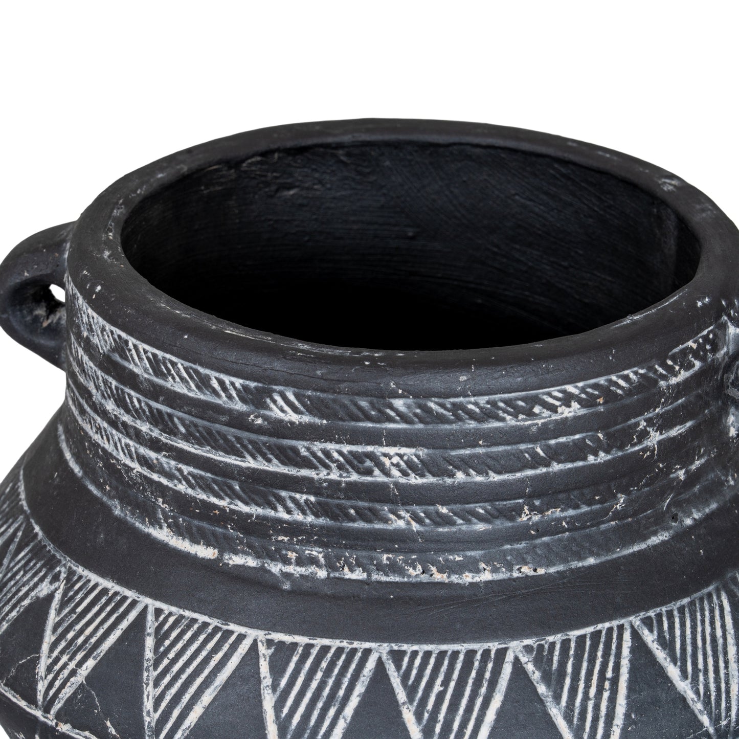 Etched Collection Small Pot With Handles