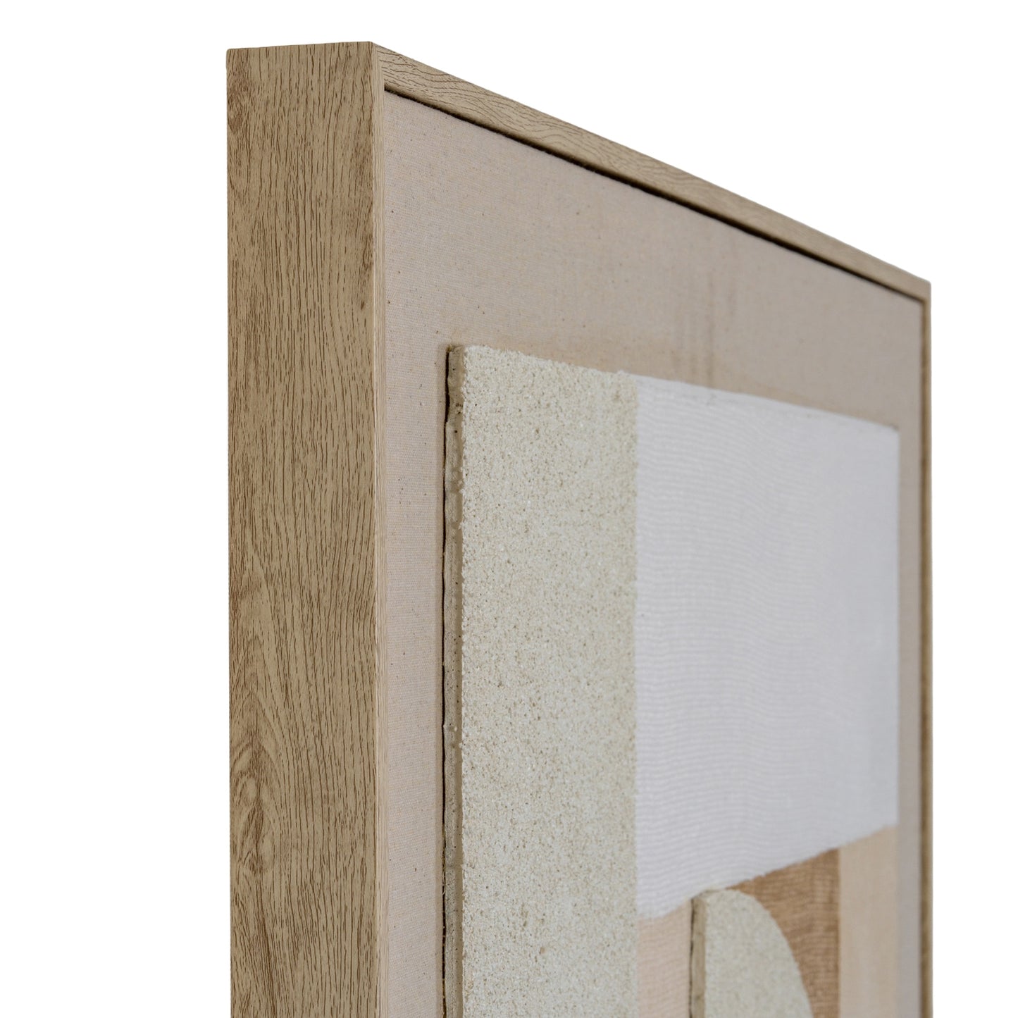 Lumera Linen Textured Canvas in Frame